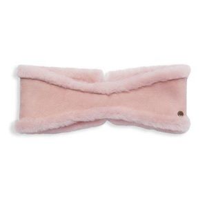 UGG Pink Suede & Sheepskin Reversible Headband